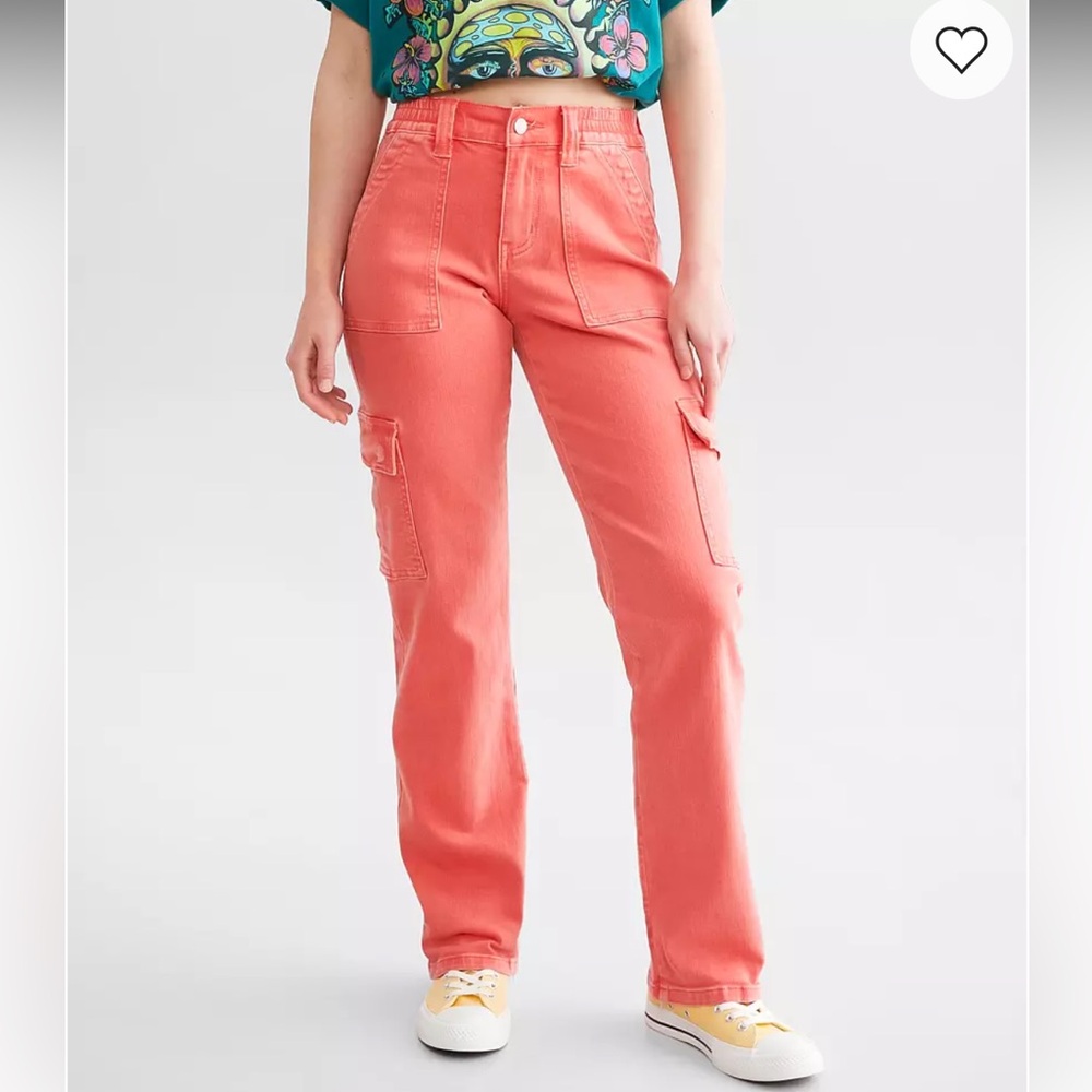 Vervet Dixie Cargo Utility Hibiscus Pant